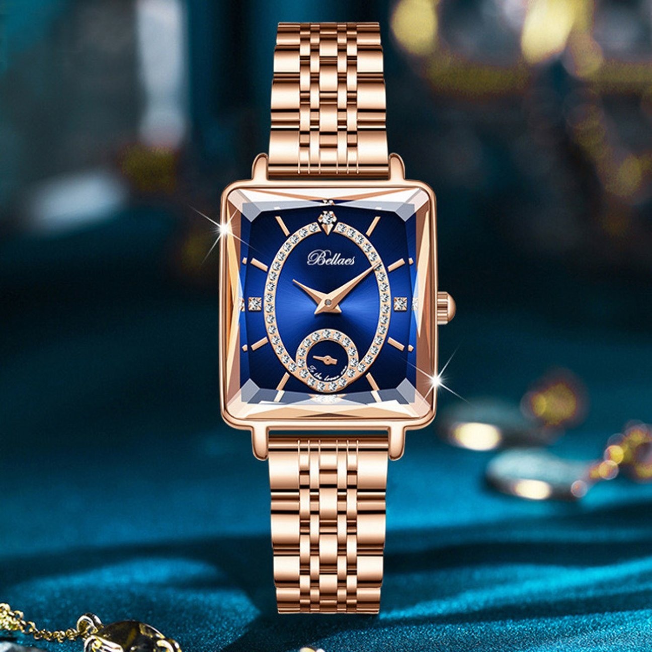 Luxury Blue Women Watch